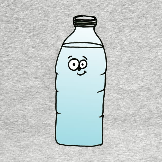 Cute Googly-Eyed Water Bottle by 1Redbublppasswo